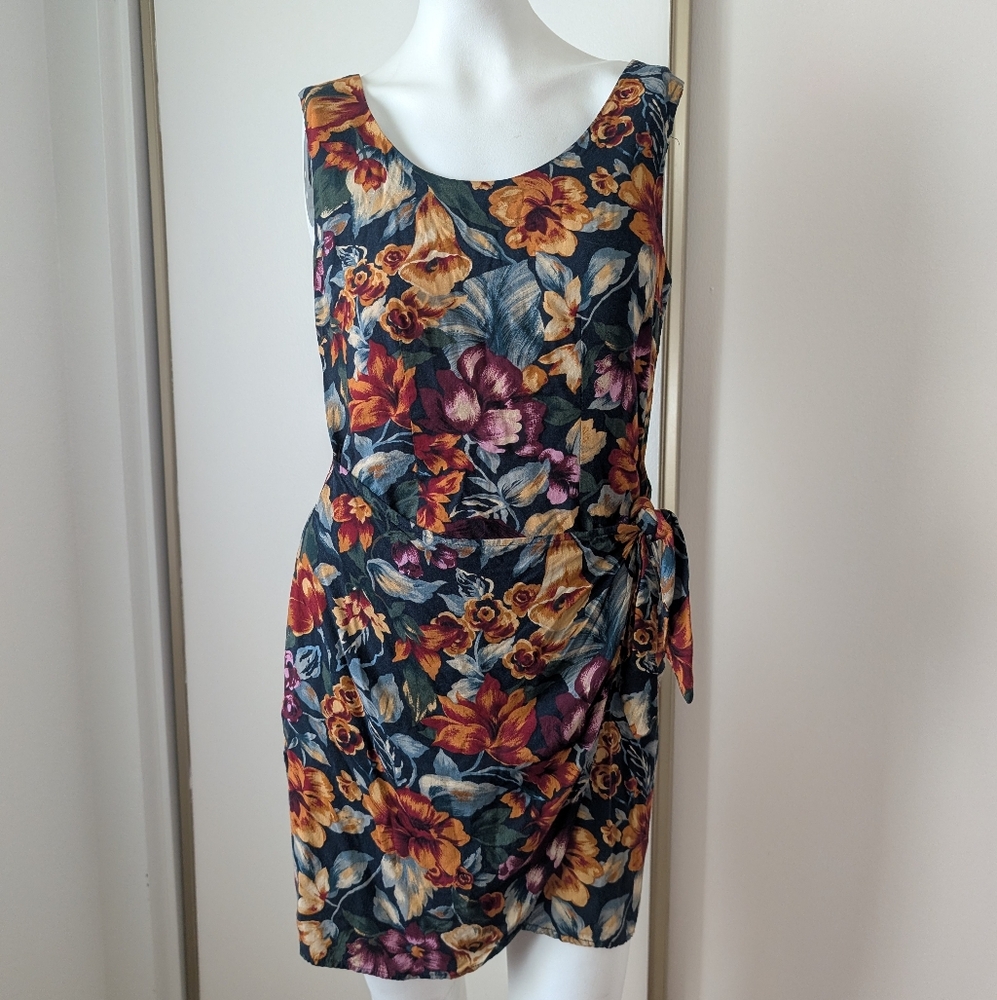 All that Jazz Multicolor Floral Mini Dress